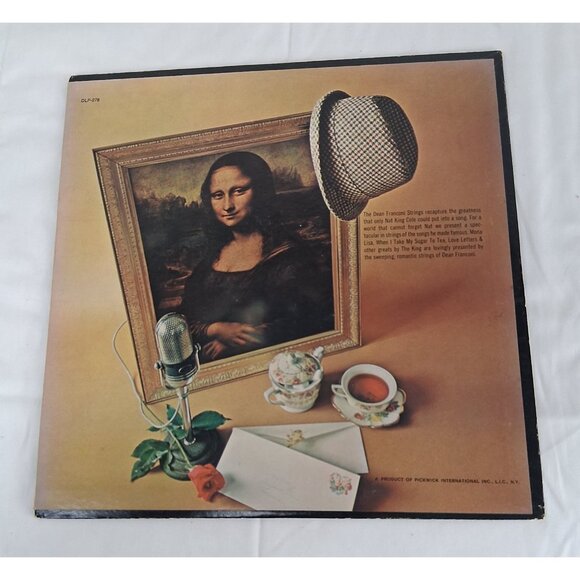 The Dean Franconi Strings Play Nat King Cole Songbook Vinyl Record DLP-278 VG+ - Picture 8 of 8